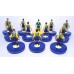 Subbuteo Andrew Table Soccer Asteras Tripolis 2014-2015 on classic Hasbro bases